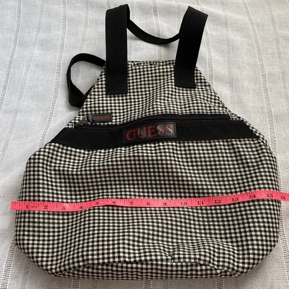Guess 90s gingham tote bag. - Picture 10 of 12